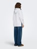ONLY Kapuzenpullover in Light Grey Melange