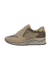 rieker Nabukino Low-Top-Sneaker mit Schnürung Beige
