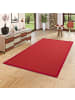 Pergamon Sisal Teppich mit Bordüre in rot