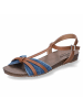 Mustang T-Steg-Sandalen in Blau