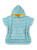 Little Green Radicals Babies Hooded Beach Poncho in Blue