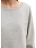 Marc O'Polo DfC Sweatshirt relaxed garment-dyed in Pure Grey Melange