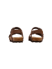 Divine Factory Lederpantolette Kind Noga Orion Edge Braun