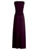 Vera Mont Abendkleid mit Volant in Dark Amethyst