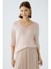 Oui Pullover in rose red