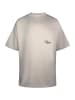 SikSilk T-Shirt Oversized in Ecru