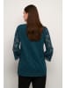 Cream Kurzarm-Bluse CRFika Loose fit in Petrol Blue