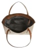 Cluty Handtasche echt Leder in cognac