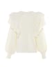 aleva Damen Sweater in WOLLWEISS