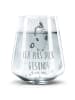 Mr. & Mrs. Panda Tumbler Glas Einhorn Krankenschwester mit Spruch in Transparent