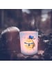 Mr. & Mrs. Panda Teelichthalter Glas Eule Matrose ohne Spruch in Transparent