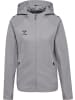 Hummel Hoodie "Cima 2.0 Zip Hoodie" in Grau