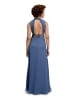 Vera Mont Abendkleid rückenfrei in Blue Stone