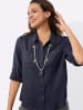 WITT WEIDEN Flanell-Bluse in marine
