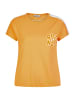 LeComte T-Shirt Orange Juice in Orange