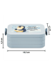 Mr. & Mrs. Panda MEPAL Bentobox Pinguin Diät Design mit Spruch in Blau Pastell