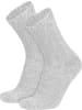 normani 2 Strickwollsocken aus Baum- und Schafwolle in Grau