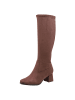 Tamaris WIDE FIT Stiefel in CHESTNUT
