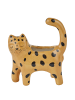 Butlers Vase LITTLE LEO Leopard in Hellbraun