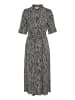 Cream Kleid CRTiah Feminine in Black wavy dots