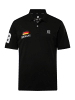 JP1880 Poloshirt in schwarz
