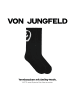 von Jungfeld Tennissocken Smiley in Schwarz