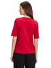 Betty Barclay Basic Shirt mit Rundhalsausschnitt in Rot