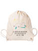 Mr. & Mrs. Panda Gymnastiktasche Einhorn Sternenhimmel mit Spruch in Creme