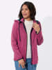 WITT WEIDEN Fleece-Jacke in fuchsia-meliert