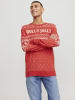Jack & Jones Strickpullover in Rococco Red