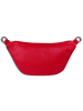 Toscanto Leder Gürteltasche Toscanto Tasche rot ca. 37cm