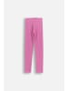 Coccodrillo Gerippte Leggings mit langem Bein in rosa