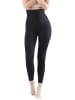 Yenita® Slim Leggings Seamless Form-Leggings in Schwarz