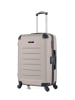 BlueStar Mittelgroßer Koffer OPERA in Beige (64L)