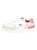 Lacoste Sneaker in Weiß/Pink