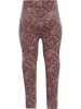 Hummel Leggings Hmlfia Tights in DEEP TAUPE