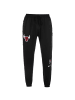 Nike Performance Jogginghose NBA Chicago Bulls Showtime in schwarz / weiß