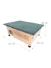 relaxdays Igelhaus in Natur - (B)57 x (H)25 x (T)44 cm
