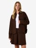 Noisy may Shacket in Chocolate Brown1