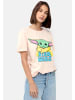 Re:Covered T-Shirt Star Wars The Mandalorian Child in rosa