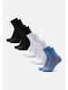 DANISH ENDURANCE Socken Classic Sports Low-cut in black/white/blue