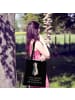 Mr. & Mrs. Panda Shopper Pinguin mHerzieren mit Spruch in Schwarz