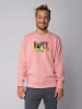 wat? Apparel Sweatshirt Happy Camper in Canyon Pink