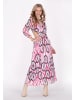 IZIA Women Dress in lilac multicolor