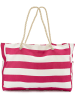 Vivance by Lascana Shopper in weiß / pink