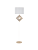Mauro Ferretti Goldene Stehlampe aus Metall, Ø 40 x 161 cm