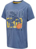 Hummel Hummel T-Shirt Hmlspace Kinder Atmungsaktiv in BLUE HORIZON