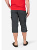 Timezone Kurze Capri 3/4 Hose mit Cargotaschen in Schwarz