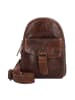 Greenburry Rugged Umhängetasche Leder 17 cm brown