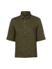 Franco Callegari Leinenbluse in khaki - 0094
